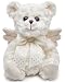 Bearington Peace Plush Stuffed Animal Angel Teddy Bear, 12"