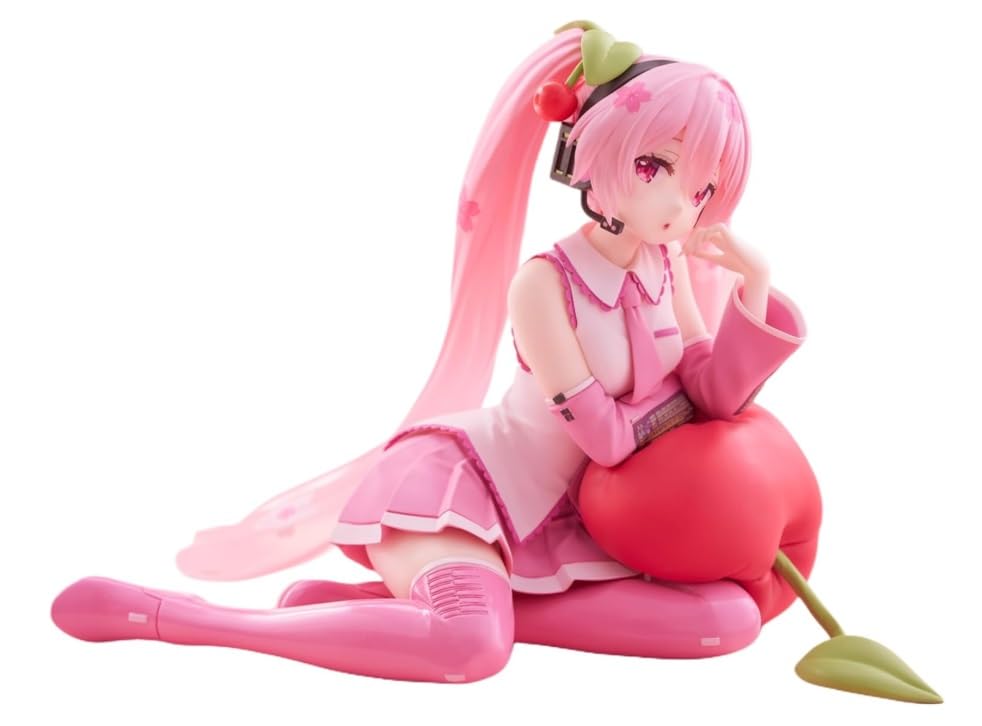 Amazon.co.jp: Desktop Cute 桜ミク さくらんぼクッション フィギュア