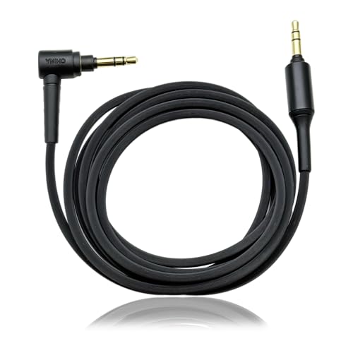 Cable de audio auxiliar Jack 3.5mm 1.5 m negro miniatura 1
