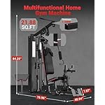 GarveeLife Home Gym Equipment Machine, Full Body Workout Machine with 150 LBS Weight Stack, Multifunctional All in One Exercise Station with Preacher Curl Pad, Leg Developer for Strength Training - Image 3