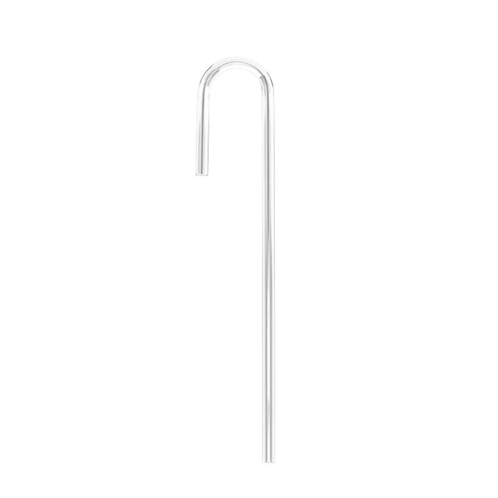 NEWFT Aquarium Connectors U-Shape Clear Acrylic Pipe Fish for Tube CO2 Accessories