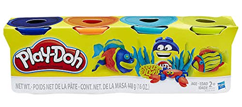 Play Doh Latas Pack, Colores Fuertes