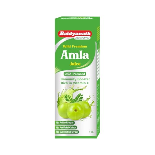 Baidyanath Amla Juice | Pitta-Balancing, Immune-Boosting Juice for Cough, Cold & Seasonal Illnesses | Antioxidant & Vitamin C Rich | Fresh Cold-Pressed Amlas for Digestive, Skin, Hair & Eye Health | No Added Water, Sugar, or Synthetic Flavors | Suppo (B0DHCYFXML) Amazon Price History, Amazon Price Tracker