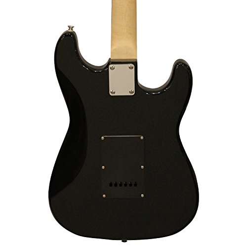 en dents de scie pour gaucher ST Guitare électrique style W/plaque 3 couches – inclus : Accessoires, AMP, Sac de transport et Leçon - Les Beatles, Paul McCartney, John Lennon, RIngo Starr, George Harrison en dents de scie pour gaucher ST Guitare électrique style W/plaque 3 couches – inclus : Accessoires, AMP, Sac de transport et Leçon – Image 6