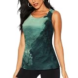 XTYGETY Camiseta sin mangas inspirada en la bruja del mar para yoga, correr, atletismo, gimnasio, camiseta de entrenamiento para mujer, Negro, M