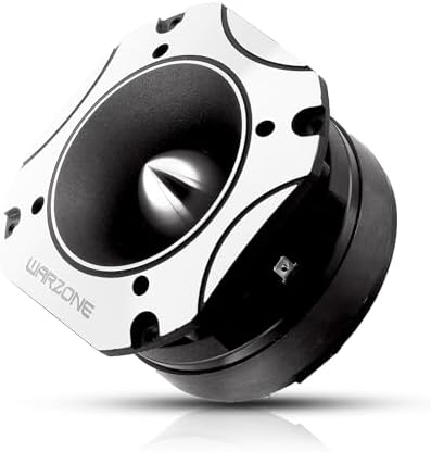 Gravity Warzone Series Heavy Duty Titanium Super Tweeter Loud Speaker 4 Ohms With 1200w Max Wz40tw 1 Tweeter