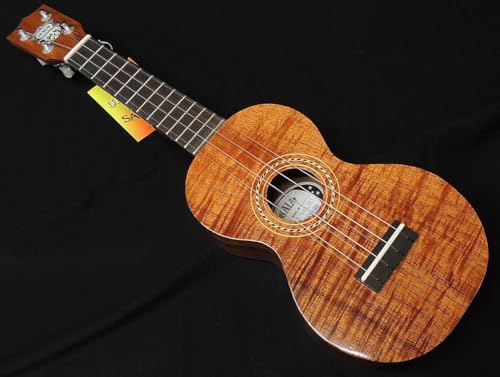 �J�� KA-F8-KOA-S �\�v���m �E�N���� Pan Pacific All Solid Hawaiian Koa Figure 8 Soprano Ukulele �n���C�A���R�A�P�{�f�B