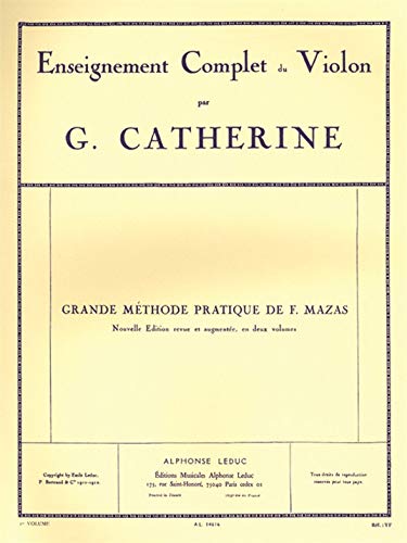 Méthode De Violon Mazas Volume 2 - Livre D'Apprentissage Et De Pratique Pour Violonistes