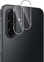 [Pack of 2] Camera Protection for Samsung Galaxy A17 (4G/5G) Lens Protector 3D 9H Hardness Camera Protective Glass Lens Tempered Glass Clear