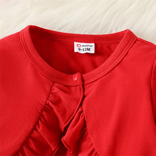 Baby Girls Dress And Cardigan Sets 2 Pcs Toddler Girl Christmas Sleeveless Dress And Long Sleeve Cardigan Set #TOP3