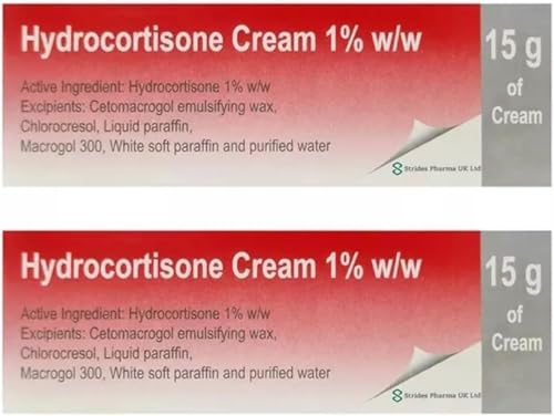 2 x Swelling, Redness, Itching Irritated Skin Rash Insect Bites Cream- 15g X2 Tubes 15G