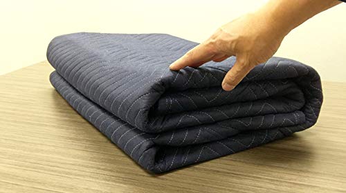 1Pack Moving Packing Blankets 82'' x 72'' Heavy Duty Professional Quality Move Pack