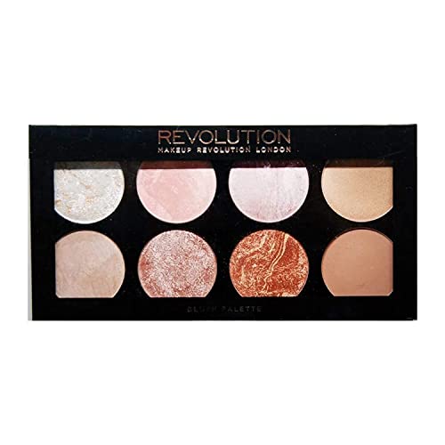 Makeup Revolution, Palette Ultra Blush, Golden Sugar, 12.8g