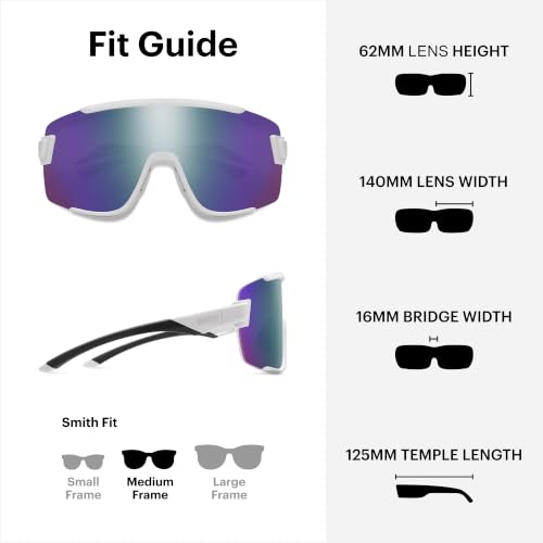 Image of SMITH Wildcat Sunglasses with ChromaPop Shield Lens