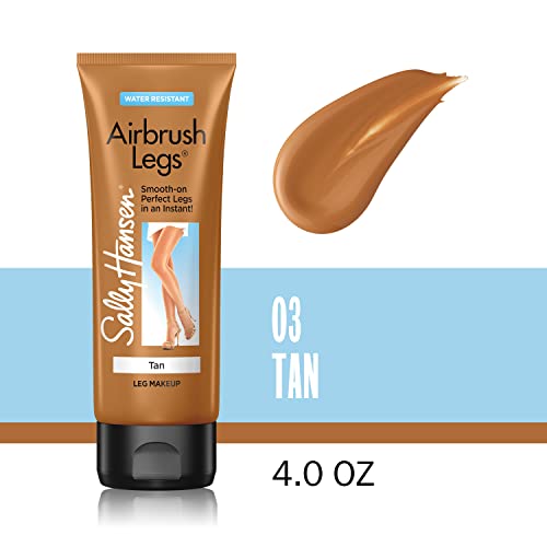 Sally Hansen Airbrush Legs Lotion, 118 ml, Tan Glow - Image 3