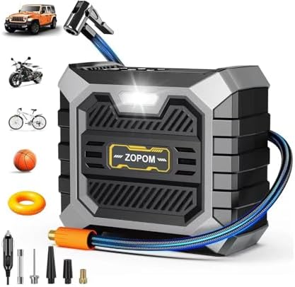 Tire Inflator Portable Air Compressor DC 12V Air Compressor Porta...