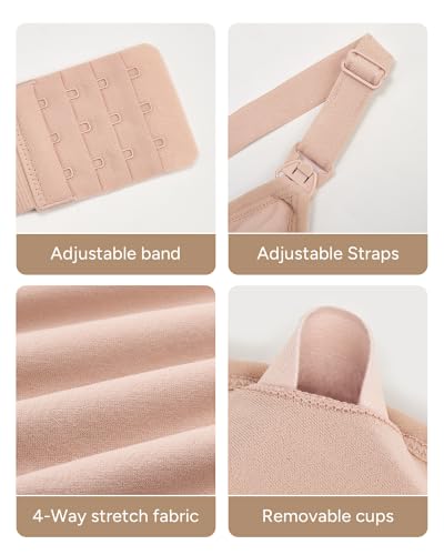 Image of Stelle Nursing Bras Maternity Bralette Seamless for Breastfeeding