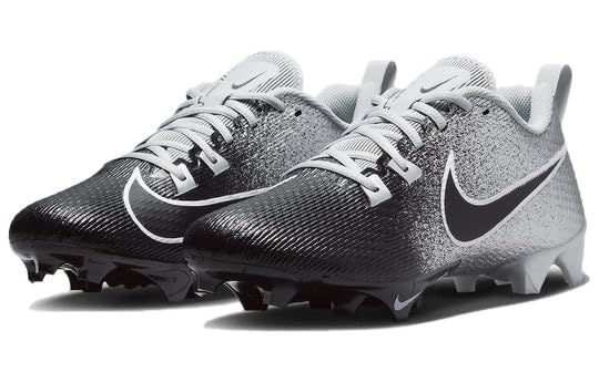 Nike Vapor Edge Speed 360 2 Football Cleats (Metallic Silver/Black-White, US Footwear Size System, Adult, Men, Numeric, Medium, 15)