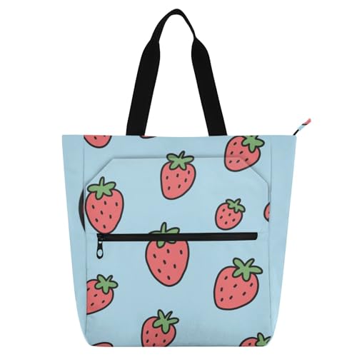 Bolsa de libros para niños y niñas con alegre estampado de dibujos animados