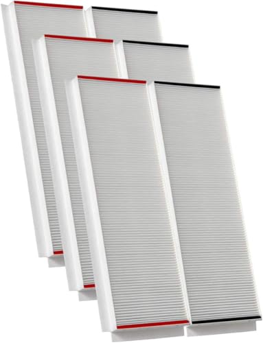 KWL Luftfilter für Zehnder ComfoAir Q 350/450/600 | 3 Filtersets | Pollenfilterset G4+F7 | 3x Paneelefilter Z/Line Karton 160x500x23 mm. G4 + 3x Paneelefilter Z/Line Karton 160x500x23 mm. F7 400502013
