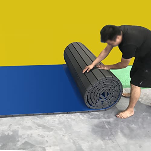 Foto von WAEYZ Sparring Kampfmatte, Boxen Sport Judo-Matte, PVC-Leder-Oberfläche, Abriebfest, rutschfest, Ideal für Workouts, Yoga, MMA und Mehr (Color : 5m*1.5m, Size : Thick 5cm)