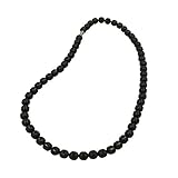 collar azabache en chile Material: cuentas de turmalina iónica