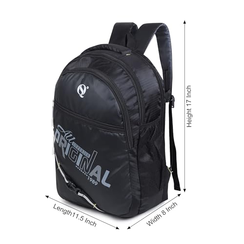 Image of Original Stylish 10L Lightweight Laptop Backpack for Office, College & Travel - Water-Resistant School Bag with Adjustable Shoulder Straps, Breathable Mesh Back Panel, Front Utility Pocket