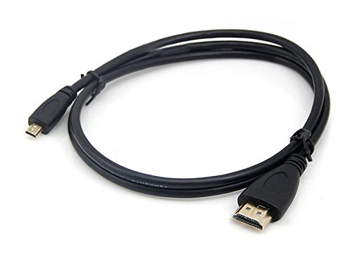 NiceTQ 6FT Micro HDMI 1080P A/V TV Video Cable for Zoom Q2n Zoom Handy Video Recorder