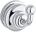 KOHLER K-12156-CP Fairfax Single Robe Hook, Polished Chrome