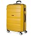 Produktbild ITACA - Großer Koffer, Koffer Hartschale Und Koffer Mit Rollen Für Komfortable Reisen Mit Stabiler Bauweise, Modernem Design Und Sicherem Transport Zahlenschloss ., Senf