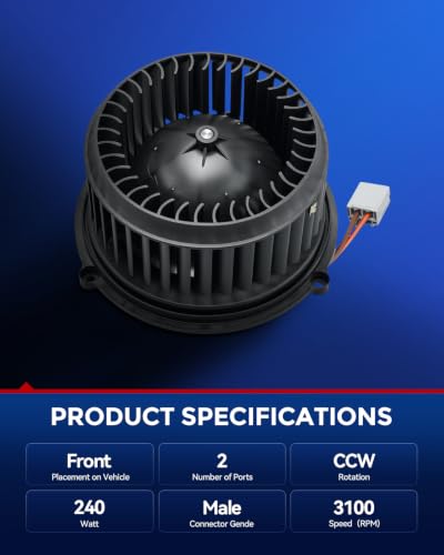 Image of KAX 700307 AC Blower Motor for Chevy Camaro 2010-2015