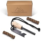 Wilderness Pursuits Fire Starting Kit – Premium Survival Gear for The Ultimate Adventurer – Practica