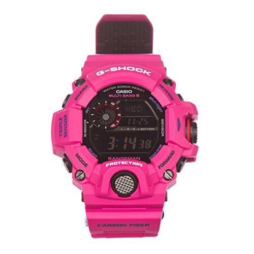 Casio G-Shock MASTER OF G Series Man in Sunrise Purple RANGEMAN Mens Resin Watch GW9400SRJ-4