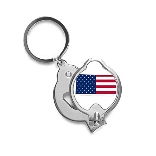 Coupe-ongles original Kansas Etats-Unis accessoire manucure motifs étoiles