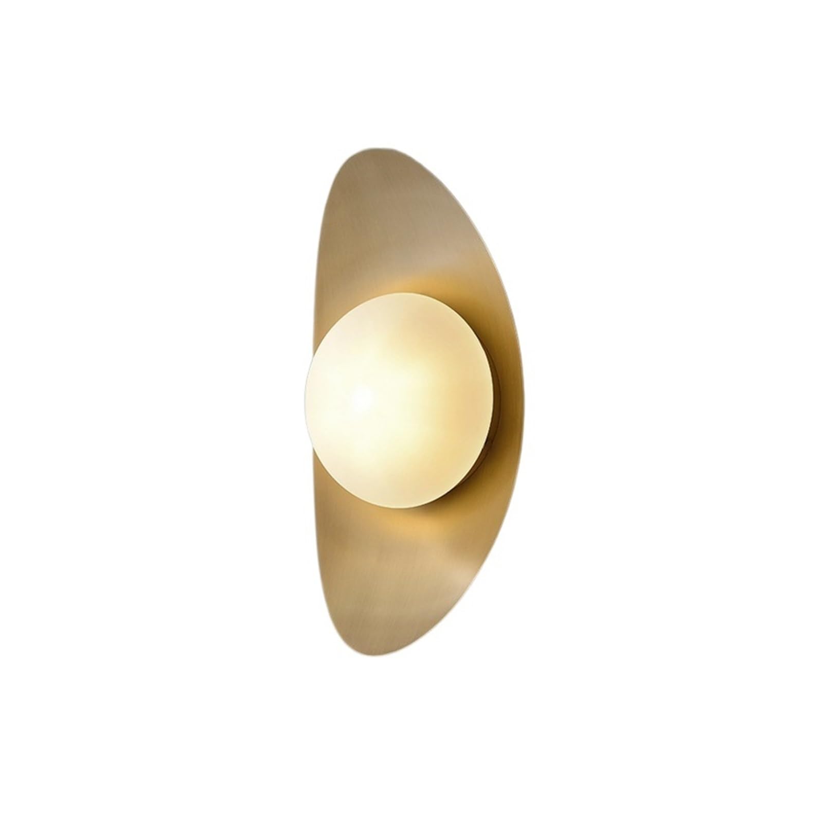 GDBAGKDQK LED Wall Lamp Nordic Copper Bedroom Bedside Lights Postmodern Creative Livingroom Aisle Corridor Lamps Home Decors Sconces Bright Lights