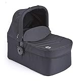 Contours Bassinet Accessory for Contours Options, Contours Options Elite, Contours Curve Tandem Double Stroller, Removable Canopy with SPF Protection, Compact Fold, Machine Washable Pad, Black