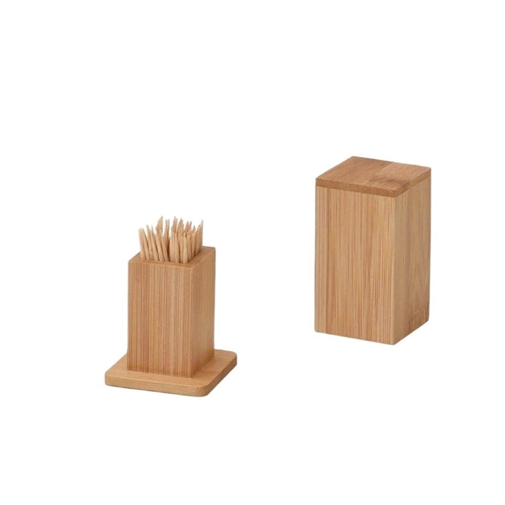 TIANSHENGQI Toothpick Box With Lid Portable Household Hotel Restaurant Kitchen Tooth Pick Holders Storage Boxes Decoration Tools(A)