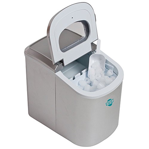 Eiswürfelbereiter • Eiswürfelmaschine • Ice Maker • 12 kg / 24 h • 1 kompakte Würfelgröße • Zubereitung in 6-13 min • 1… – Bild 4