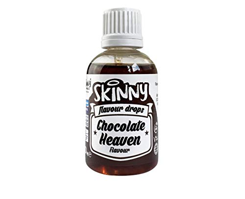 The Skinny Food Co - FLAVOR DROPS - ohne Kalorien und Zucker - Mit Dosierpipette - 50ml (Chocolate Heaven-Schokoladenhimmel)
