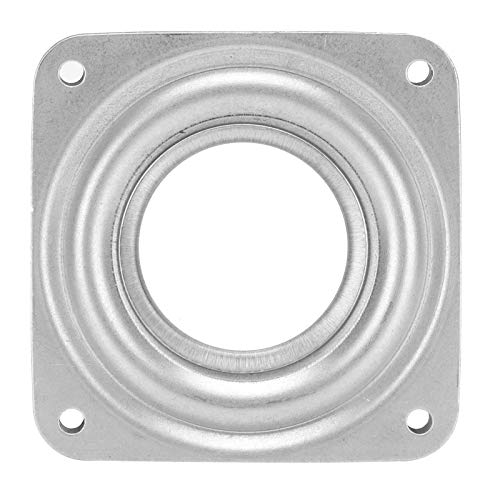 Bar Stool Swivel Replacement, 360 Degree Rotating Square Turntable Bearings Thickened Universal Turntable for Chair Display Rack(72mm)