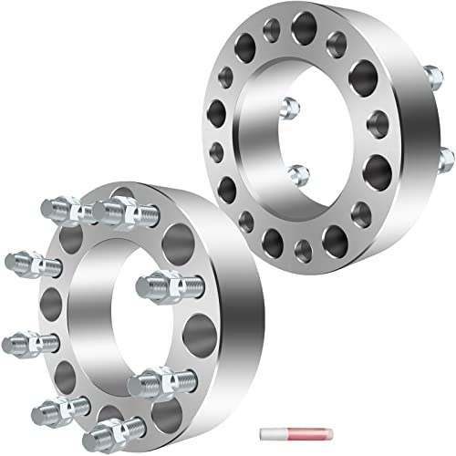 OCPTY 8x170 wheel spacers 2 inch Compatible with 2003-2018 for F-250 Super Duty 2003-2018 for F-350 Super Duty wheel spacer 14x1.5 Studs 2PCS