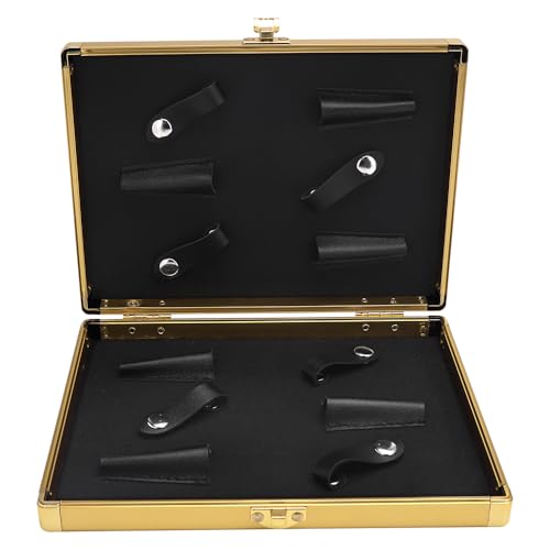 Aluminum Salon Scissors Storage Box, Hair Styling Tools Suitcase Organizer