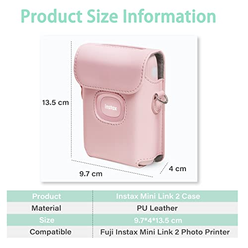 MUZIRI KINOKOO Fuji Mini Link 2 Case Compatible for Fuji Instax Link 2 Smartphone Printer - Image 3