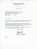 Chuck Grassley - Typed Letter Signed 04/08/1981