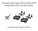 Tommaso Montagna 100 Men's Mountain Bike MTB Spin Cycling Shoe Compatible with SPD Cleats Black - 44