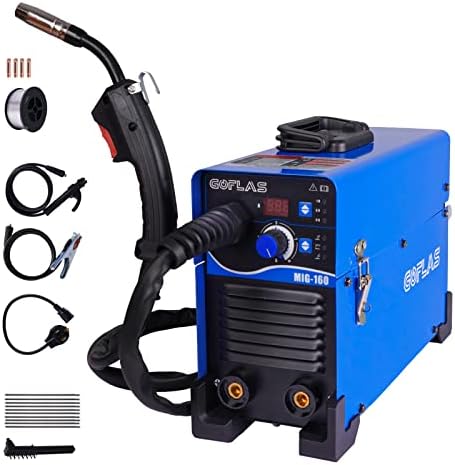 Welding Machine 3 in 1 Gasless Mig Welder 110/220V, Flux Core/Lift TIG/Stick Welder 160A