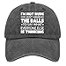 I'm Not Rude I Just Have The Balls to Say What Golf Hat Funny Trucker Hat Pigment Black Baseball Hats Gifts for
