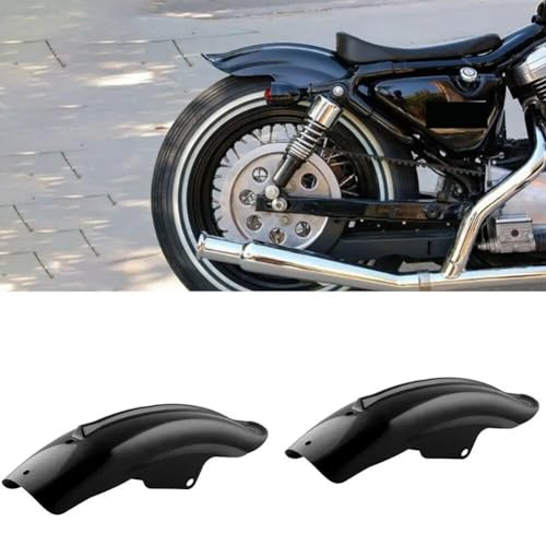 Garde-Boue Extension Garde-Boue arrière Noir Moto Accessoire Cadre - 2