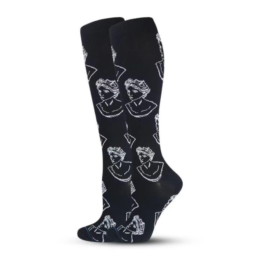 Image of 6Pairs Compression Socks (20-30mmHg) for Men & Women - Best Socks for All Day Wear!L /XL
