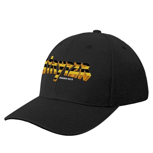 CIZIEOE Stryper - Gorra de béisbol con Logotipo Negra para montañismo, para Mujer y Hombre